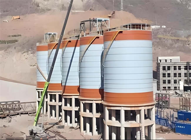 达尔罕茂明安联合高架钢板仓